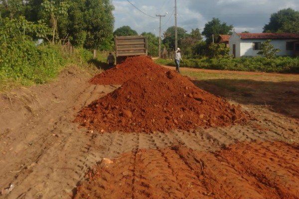 Estrada de acesso à Vila São Luís passa por recuperação em Davinópolis