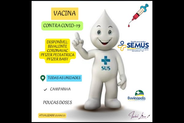 Semus incentiva vacinação de idosos e crianças em Davinópolis